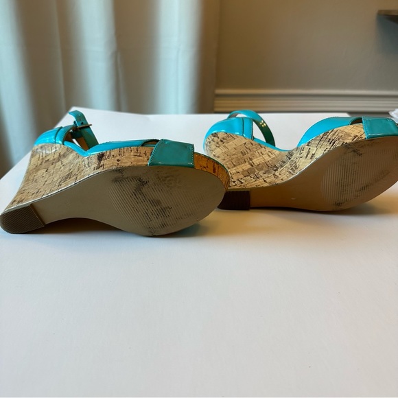 Guess Kalisa blue wedge sandal - Picture 9 of 12